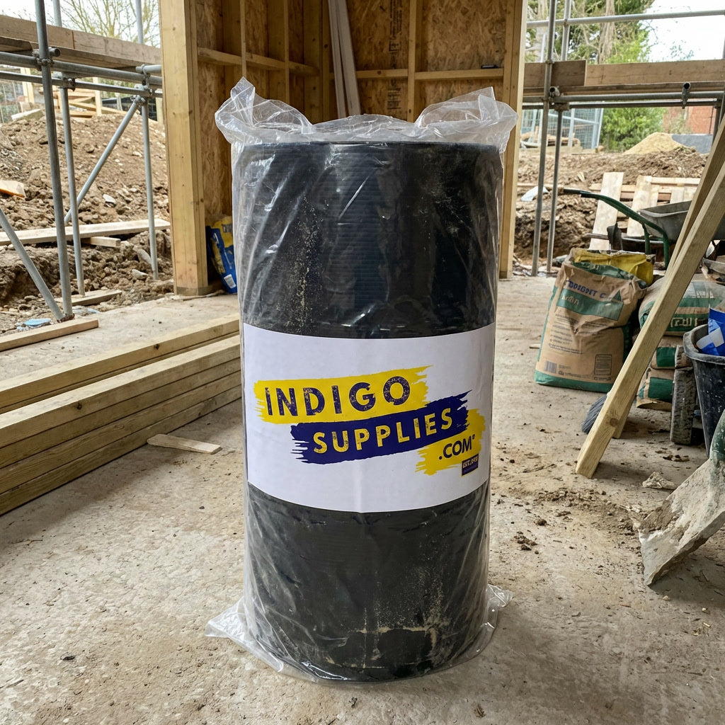 Correx® Corrugated Plastic Roll Floor & Surface Protector (Black) - Indigo Supplies Ltd