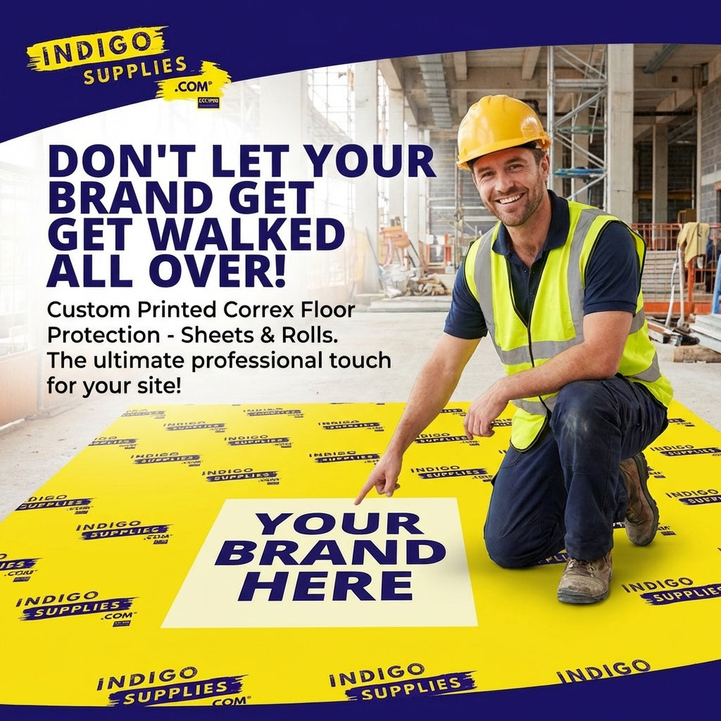 custom printd correx floor protection uk essex