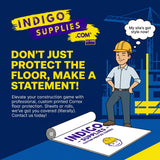 custom printed correx floor protection rolls and sheets uk essex