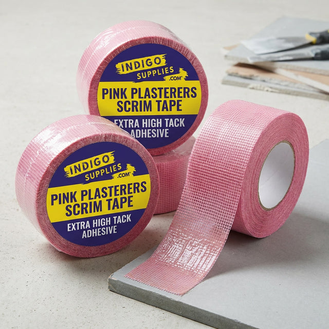 Plasterer's Scrim Tape High Tack - Indigo Supplies Ltd