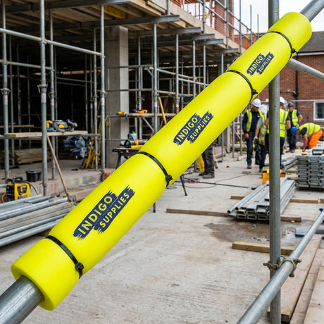 foam hi-vis yellow scaffold scaffolding protection protector uk essex