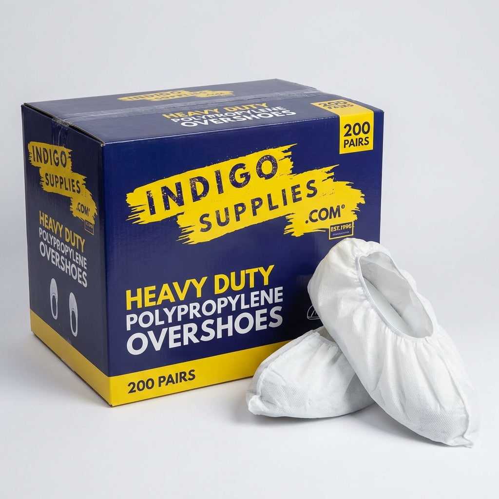 polypropylene disposable overshoes white uk essex