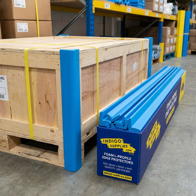 foam l profile edge protectors uk essex packaging materials