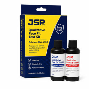 JSP Qualitative Face Fit Test Kit Solutions Blue and Red