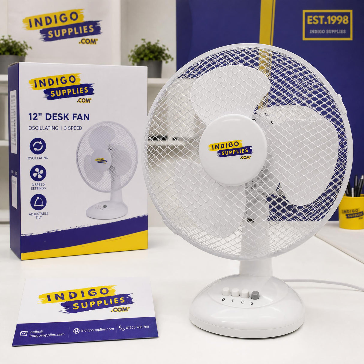 12" electric desk fan uk essex
