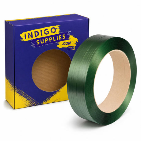 cardboard core extruded polyester strapping tape green uk essex
