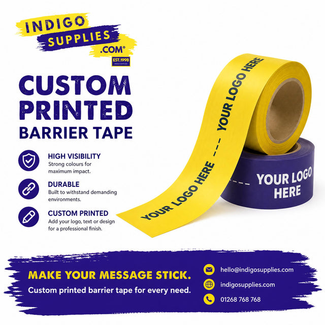 custom print printed barrier tape uk essex