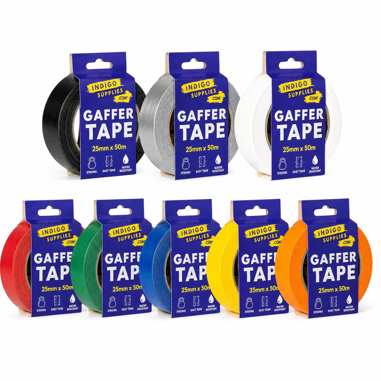 coloured gaffer cloth tail adhesive tapes uk essex