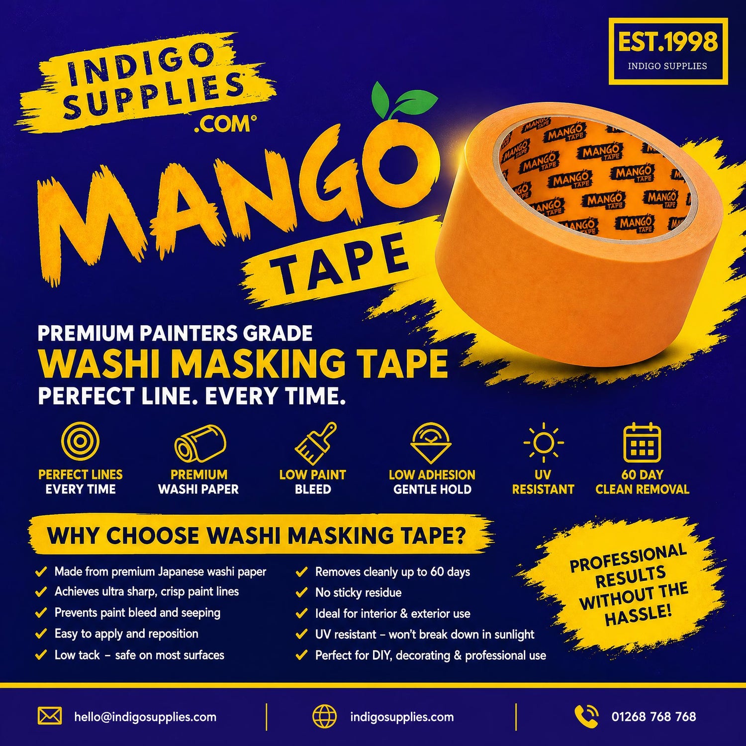 washi paper masking tape painters frog tape uk essex