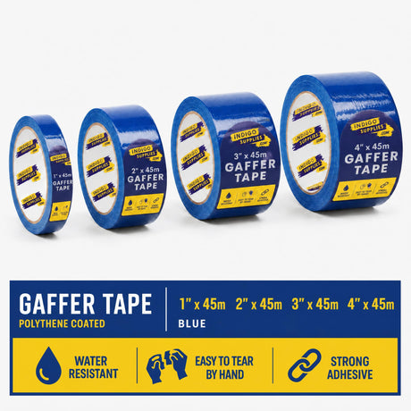 gaffer tape cloth duck duct adhesive tape uk essex blue
