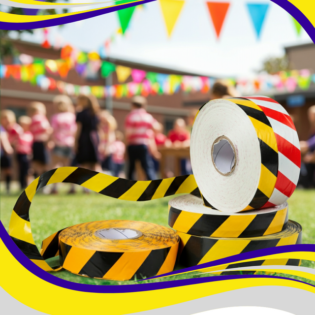 Heavy Duty Barrier Tape - Indigo Supplies Ltd
