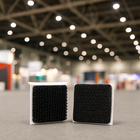 hook and loop squares black self adhesive uk