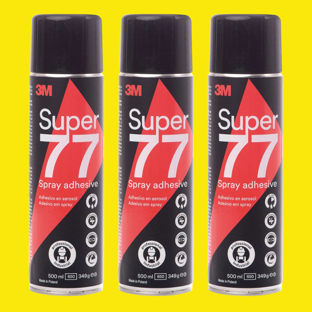 3M Super 77 Spray Adhesive 500ml uk