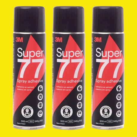 3M Super 77 Spray Adhesive 500ml uk
