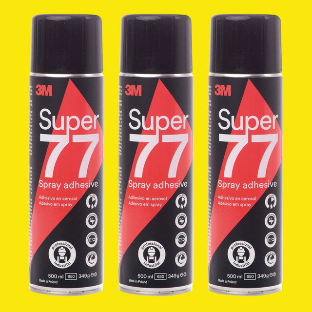 3M Super 77 Spray Adhesive 500ml uk
