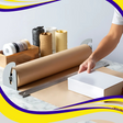 Kraft Paper Roll Bench Dispenser (up to 1000mm wide) - Indigo Supplies Ltd