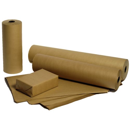 Kraft Paper Rolls - Imitation Kraft - Indigo Supplies Ltd