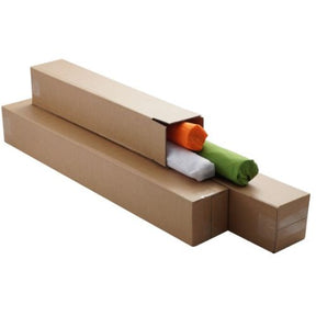Single Wall Long Top Open Cardboard Boxes - Indigo Supplies Ltd