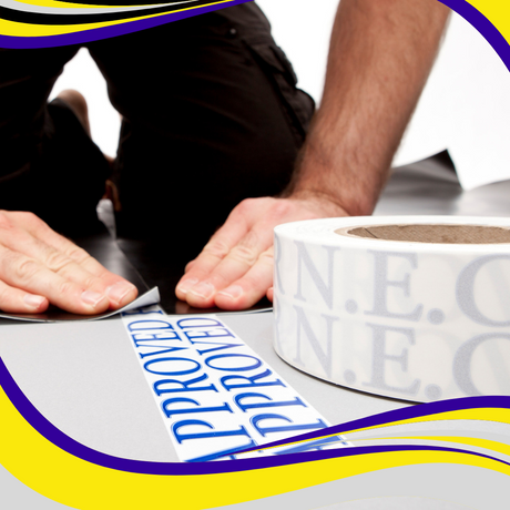 Double-Sided Peel-able NEC Approved Exhibition Carpet Fixing Tape - Indigo Supplies Ltd