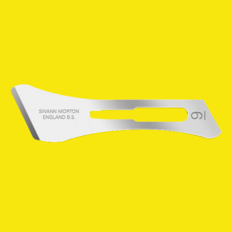 Swann Morton Non-Sterile Surgical Blades No 9 (Box of 100) Product No 0117 - Indigo Supplies Ltd