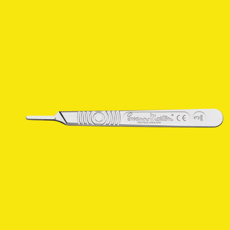 Swann Morton Non-Sterile Handle No 3 (box of 10) Product No 0933 - Indigo Supplies Ltd