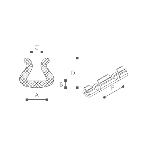 Nomapack U Multishape Foam Edge Protection - Indigo Supplies Ltd