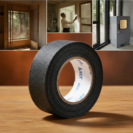 Felt Tape Adhesive Black - Indigo Supplies Ltd