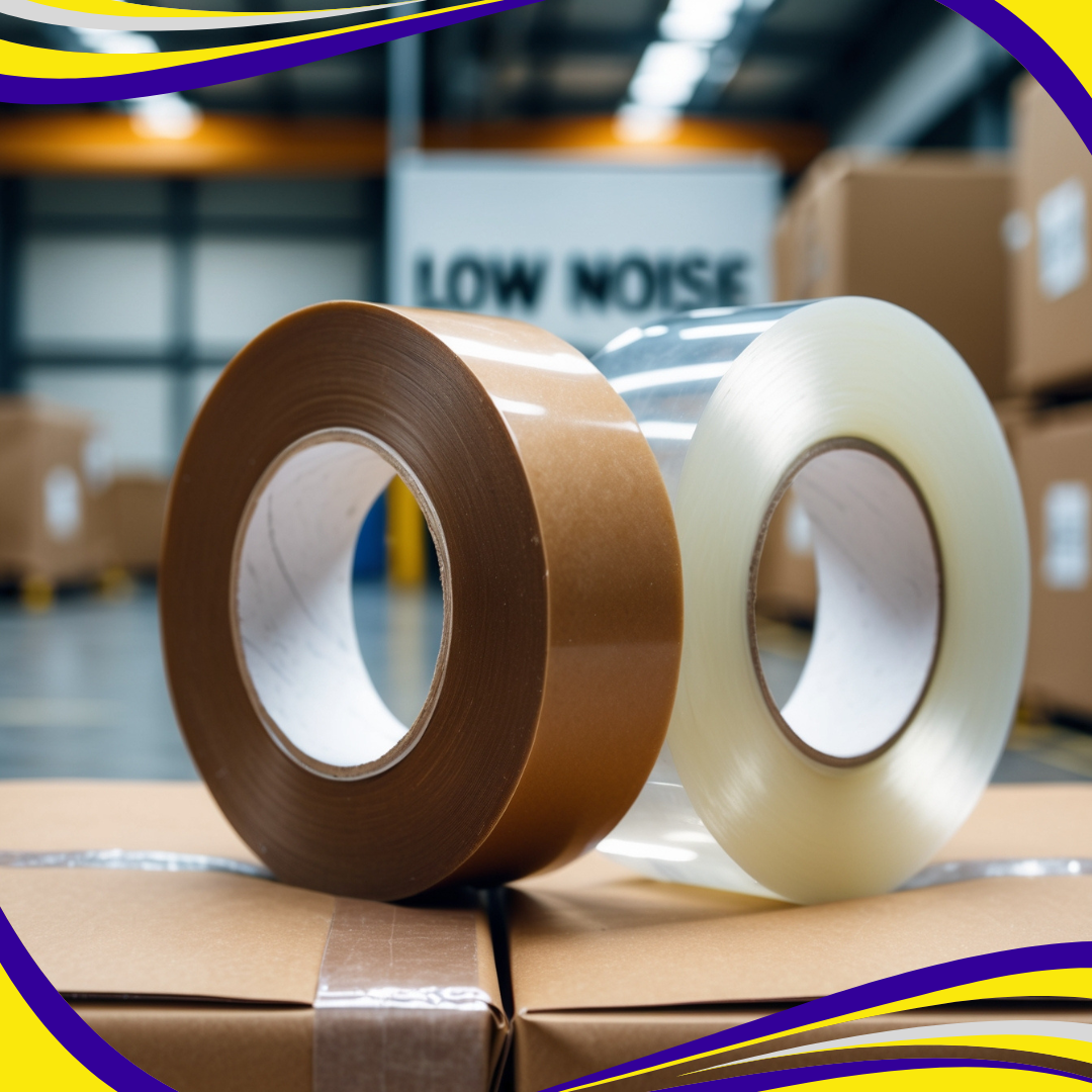 Parcel Tape (low noise Polypropylene) - Indigo Supplies Ltd
