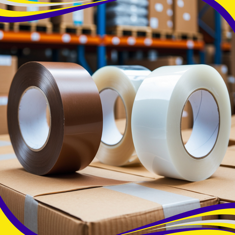 Parcel Tape (vinyl pvc) - Indigo Supplies Ltd