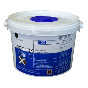 GrimeEez Biomax Wipes 150 Sheet (Case 4) - Indigo Supplies Ltd