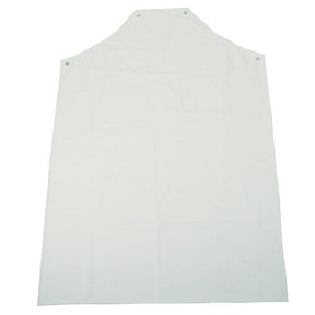 Beeswift Heavyweight PVC Apron White 42''x36'' - Indigo Supplies Ltd
