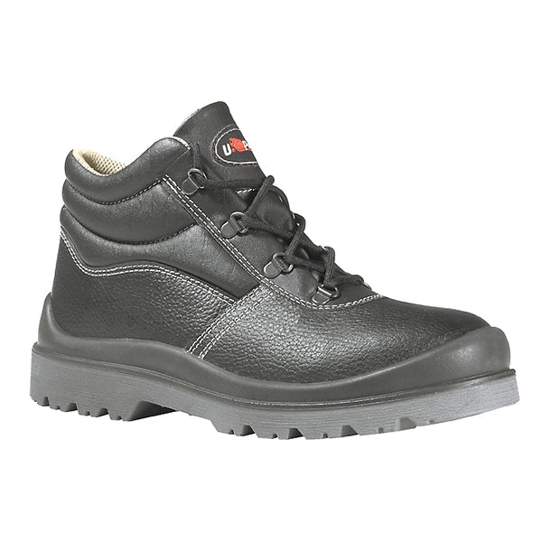 U-Power Reptile Black Leather Safety Boot S3 - Indigo Supplies Ltd