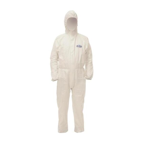 Kleenguard A40 Liquid &amp; Particle Protection Coverall White (Pack 25) - Indigo Supplies Ltd