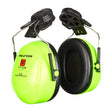 3M Peltor Optime II H520P3E Hi-vis Helmet Earmuff SNR30 - Indigo Supplies Ltd