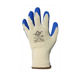 Blue Grab 'N' Grip Latex Gloves Pack 12 - Indigo Supplies Ltd