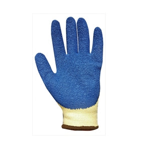 Blue Grab 'N' Grip Latex Gloves Pack 12 - Indigo Supplies Ltd