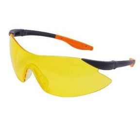 Zodiac Sportz Amber Anti-mist Safety Glasses - Indigo Supplies Ltd