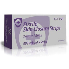 260810 Skin Closure Strips Pack 5 - Indigo Supplies Ltd