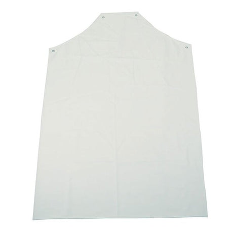 Beeswift PALW PVC Apron White 48''x36'' - Indigo Supplies Ltd
