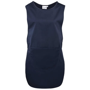 Long Length Navy Pocket Tabard - PR172 - Indigo Supplies Ltd
