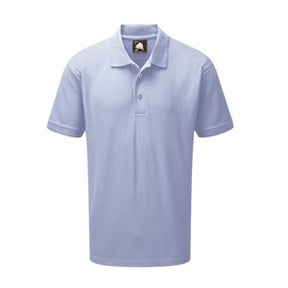Orn 1150 Eagle Premium 220g Poloshirt Sky Blue - Indigo Supplies Ltd