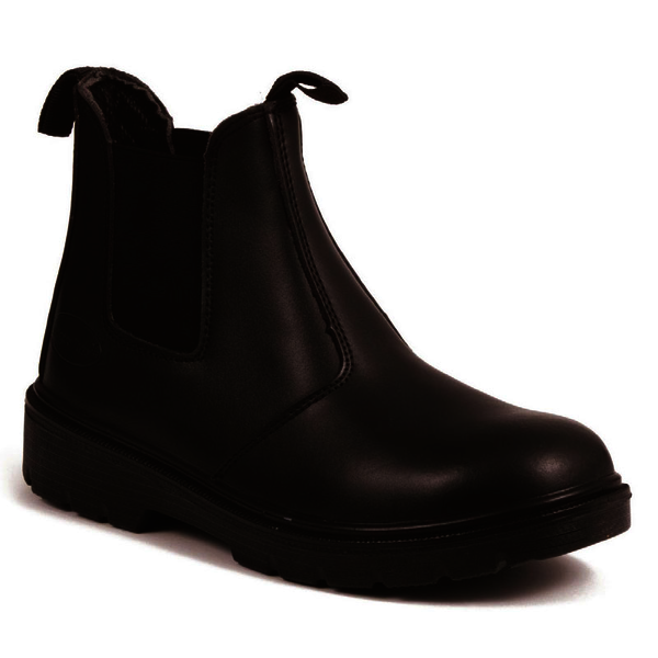 RT502 Black Leather Chelsea Boot SBP