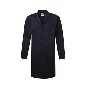 Castle 444 Blue Castle 240G Warehouse Coat Navy - Indigo Supplies Ltd