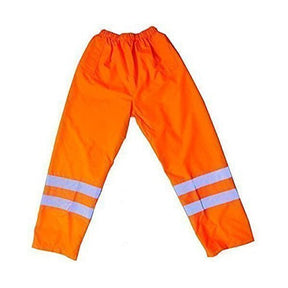 Hi-Vis Orange PU Overtrousers - Indigo Supplies Ltd