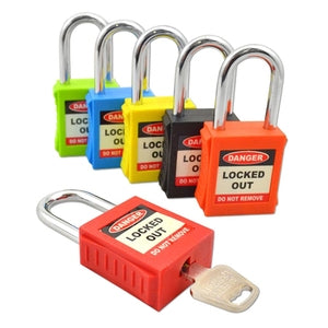 Safety Lockout Padlock Red - Indigo Supplies Ltd