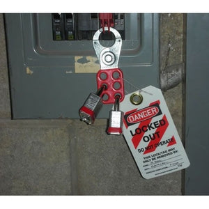 Vinyl Coated Lockout Hasp 38mm - Indigo Supplies Ltd