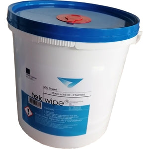 Allied B81210014 Sanisafe 4Tek Surface Wet Wipe Bucket 500 Wipes