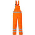 Portwest S388 High Visibility Waterproof Bib & Brace Orange - Indigo Supplies Ltd