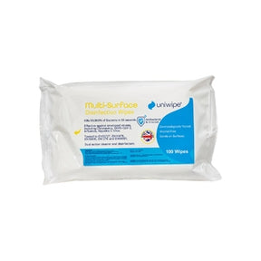Uniwipe 1005 Disinfection Wipes (100 Wipes) - Indigo Supplies Ltd