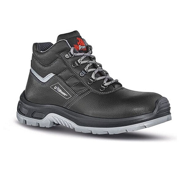 U-Power Pitucon Black Leather Boot S3 SRC - Indigo Supplies Ltd